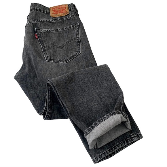 Levi’s 502 Grey Slim Tapered Straight Leg Jeans - Picture 13 of 15